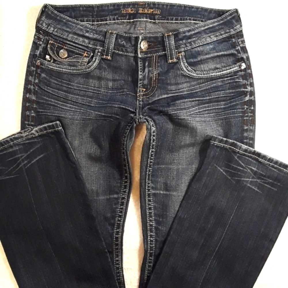 💥MEK Denim Nagoya Bootcut Jeans. Women's Size: Waist 29x32 Inseam.